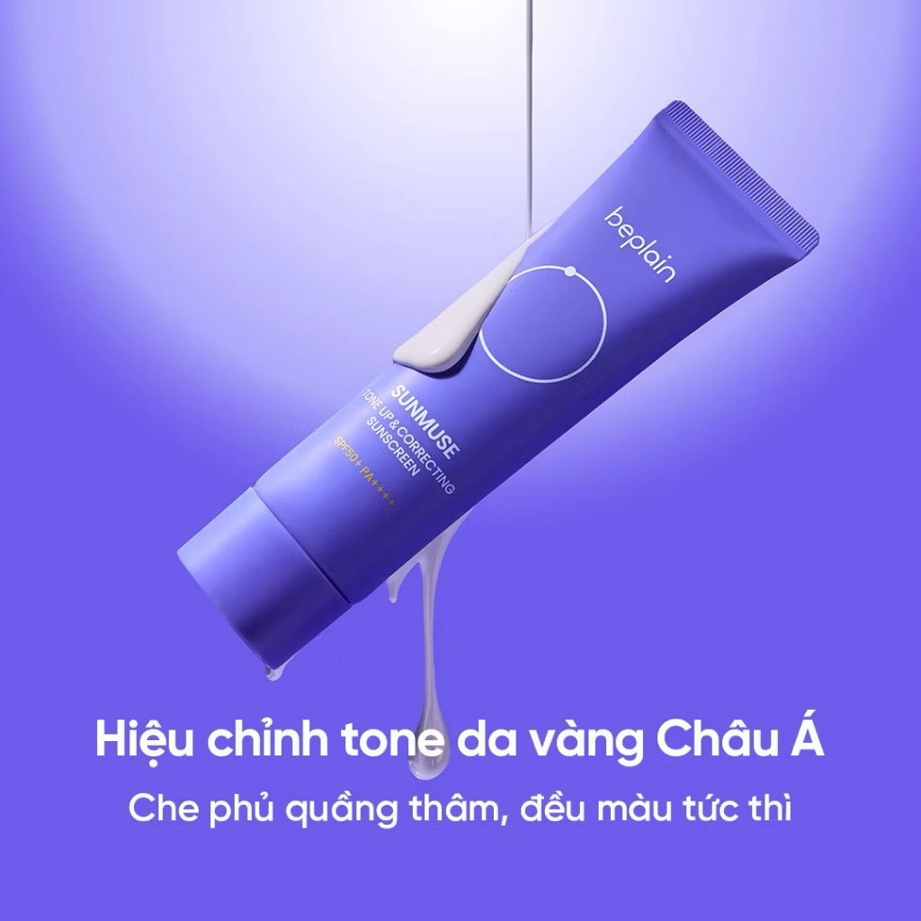 Kem chống nắng Beplain Sunmuse SPF50+PA++++ 50ml