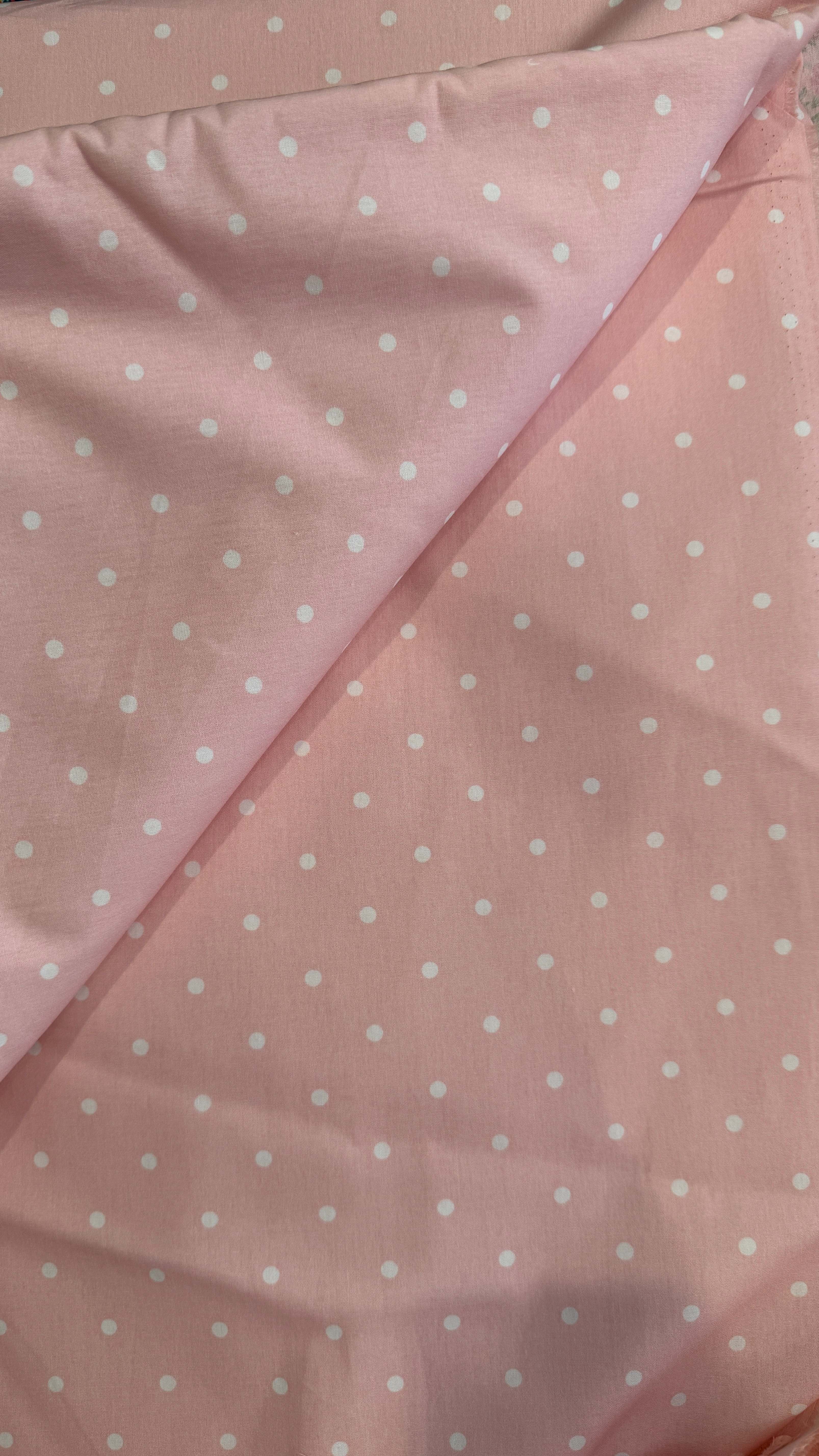 Vải thô cotton (SLx0.5m khổ 1.45m) kate lụa 3D họa tiết in hoa nhí phong phú, đa dạng, bắt mắt.