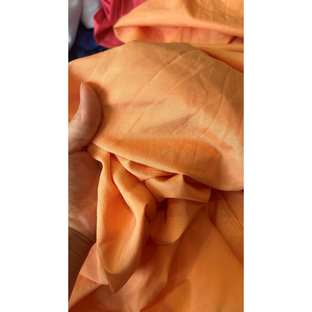 Vải Lót lụa - may lớp lót áo, đầm, lót túi, trang trí, phông nền chụp ảnh, decor, diy (dài 1m, khổ 1m5, vải cắt liền)