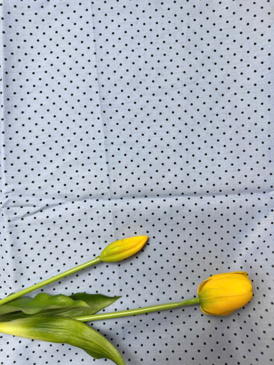 Vải Thô cotton- in hoa, chấm bi, caro, sọc- may đầm, bộ, handmade (dài 1m, khổ 1m45, vải cắt liền)