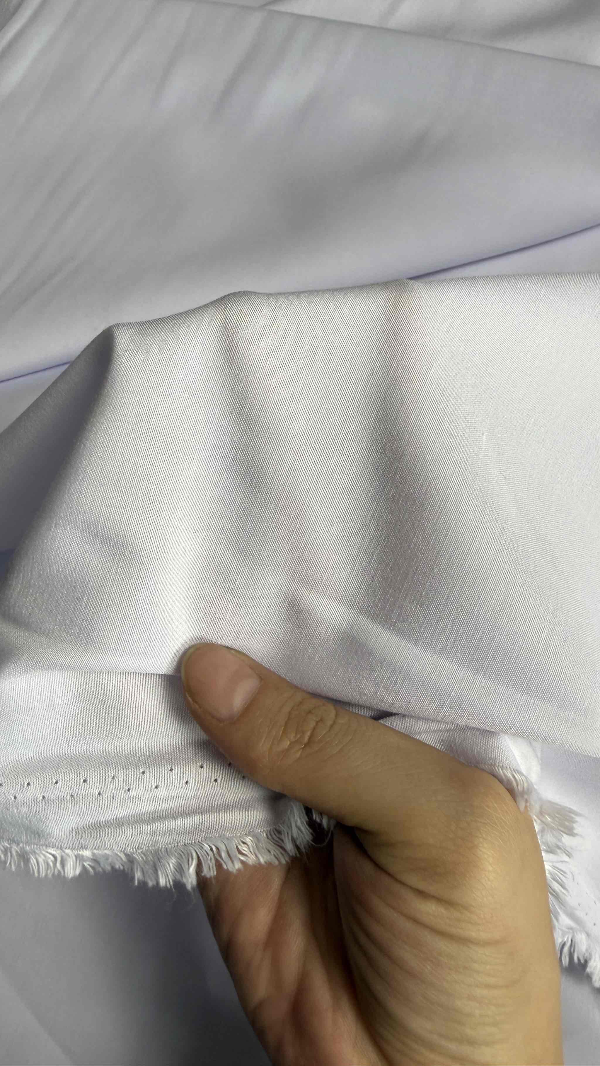 Vải Kate silk / kate plain - may áo sơ mi, đồng phục học sinh ( dài 1m, khố 1.6m, vải cắt liền)