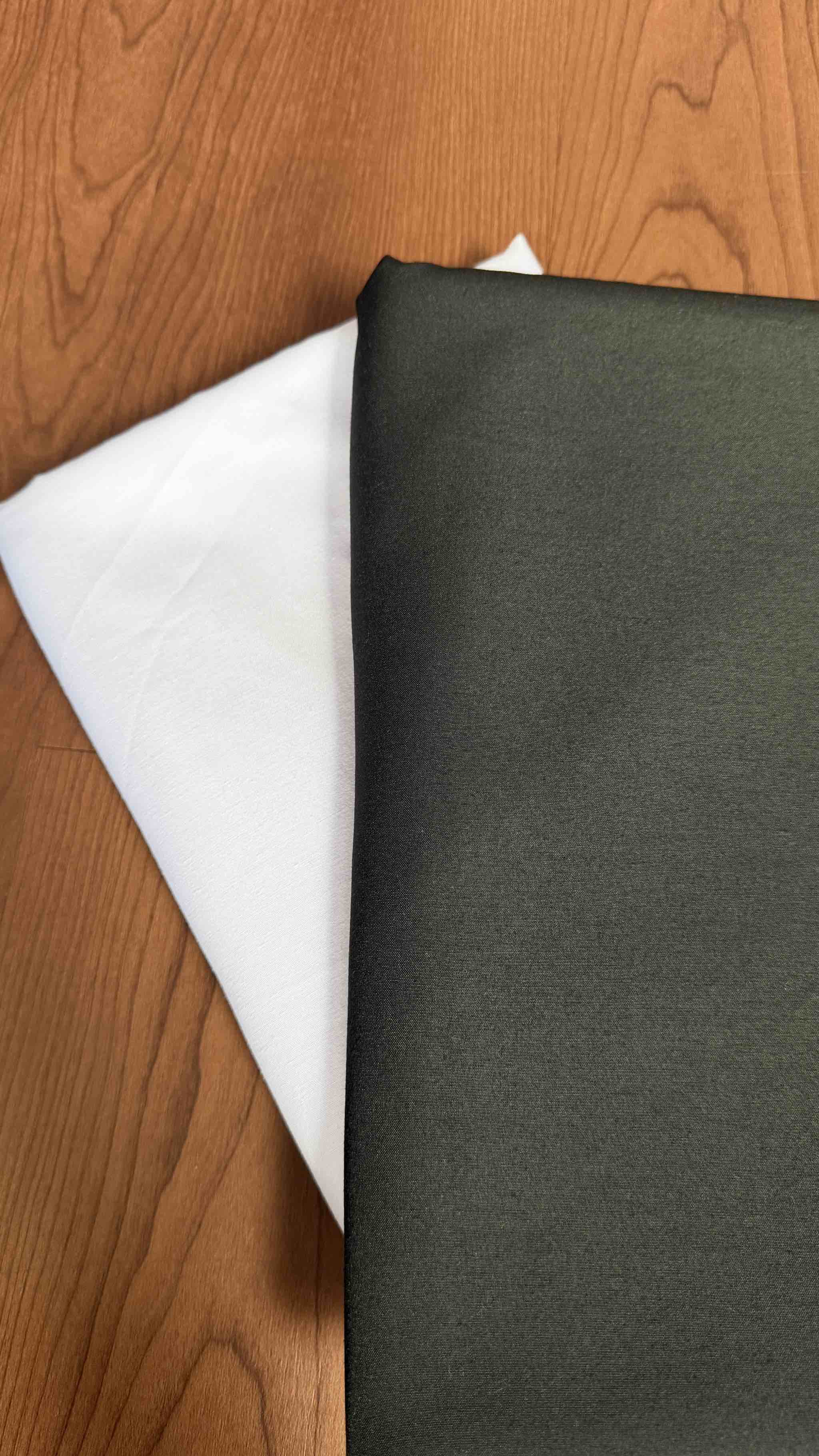 Vải Kate silk / kate plain - may áo sơ mi, đồng phục học sinh ( dài 1m, khố 1.6m, vải cắt liền)