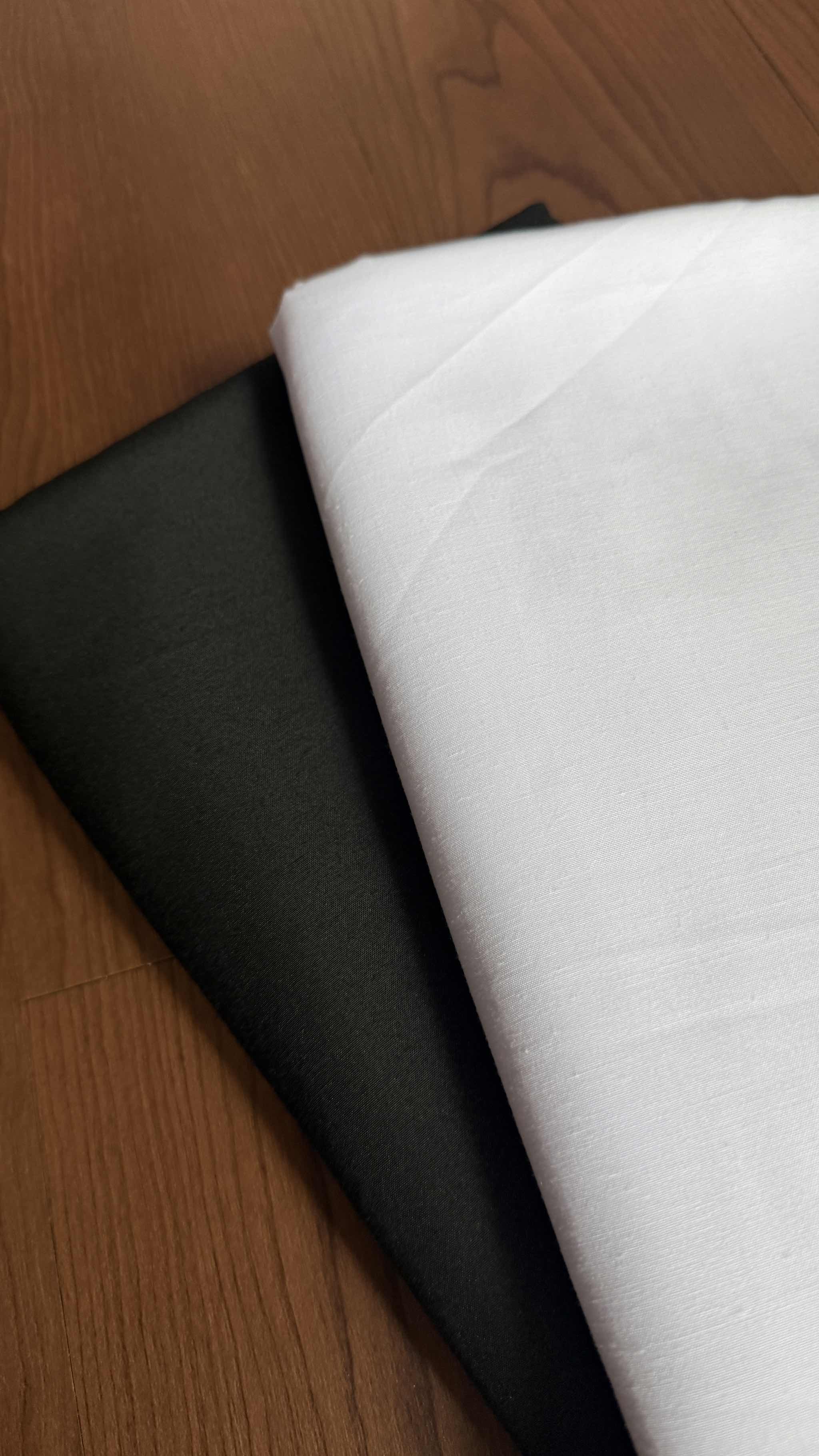 Vải Kate silk / kate plain - may áo sơ mi, đồng phục học sinh ( dài 1m, khố 1.6m, vải cắt liền)