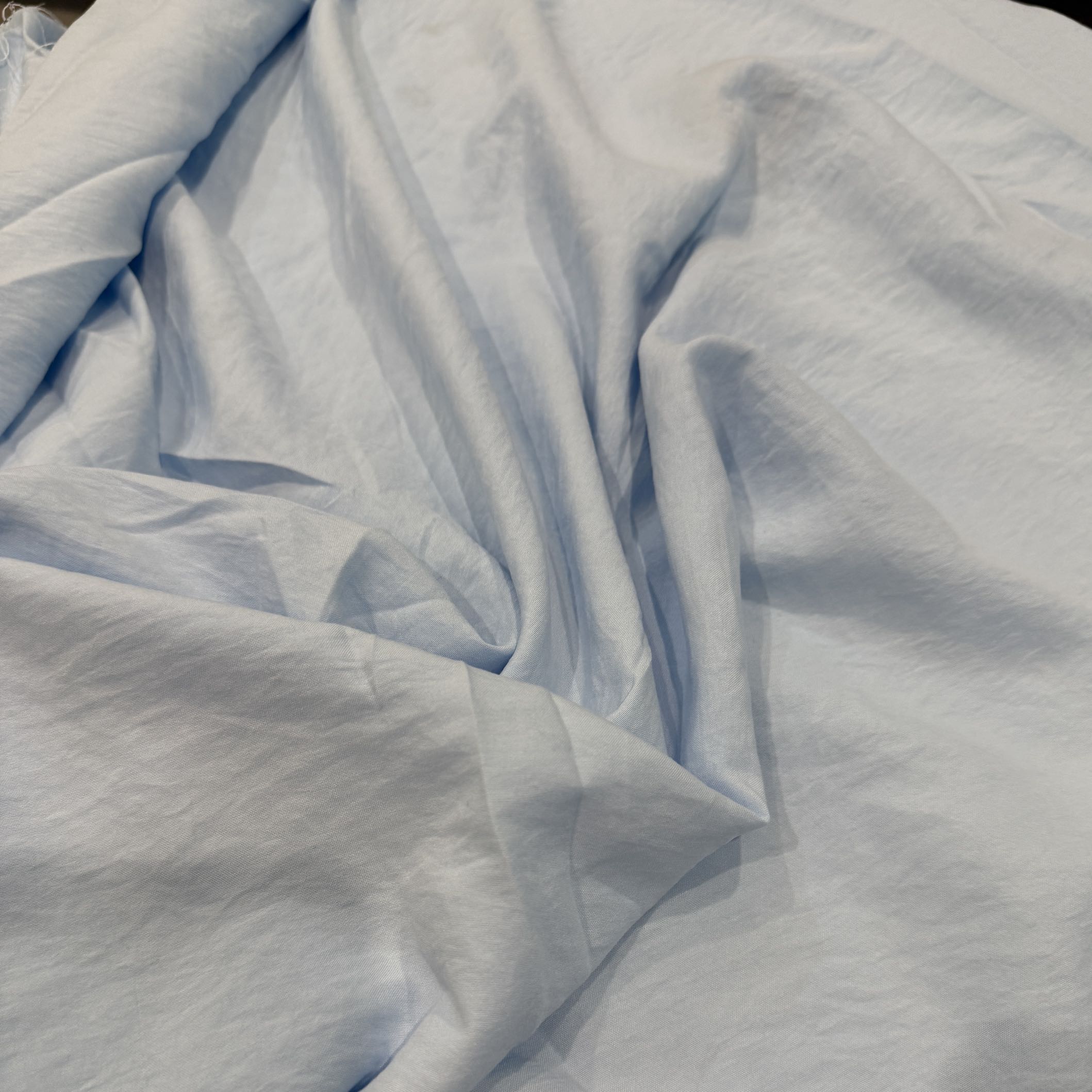 Vải Cotton hàn (đũi lạnh) màu trơn - may áo, bộ, đầm trẻ em và người lớn (dài 1m, khổ 1m5, vải cắt liền)