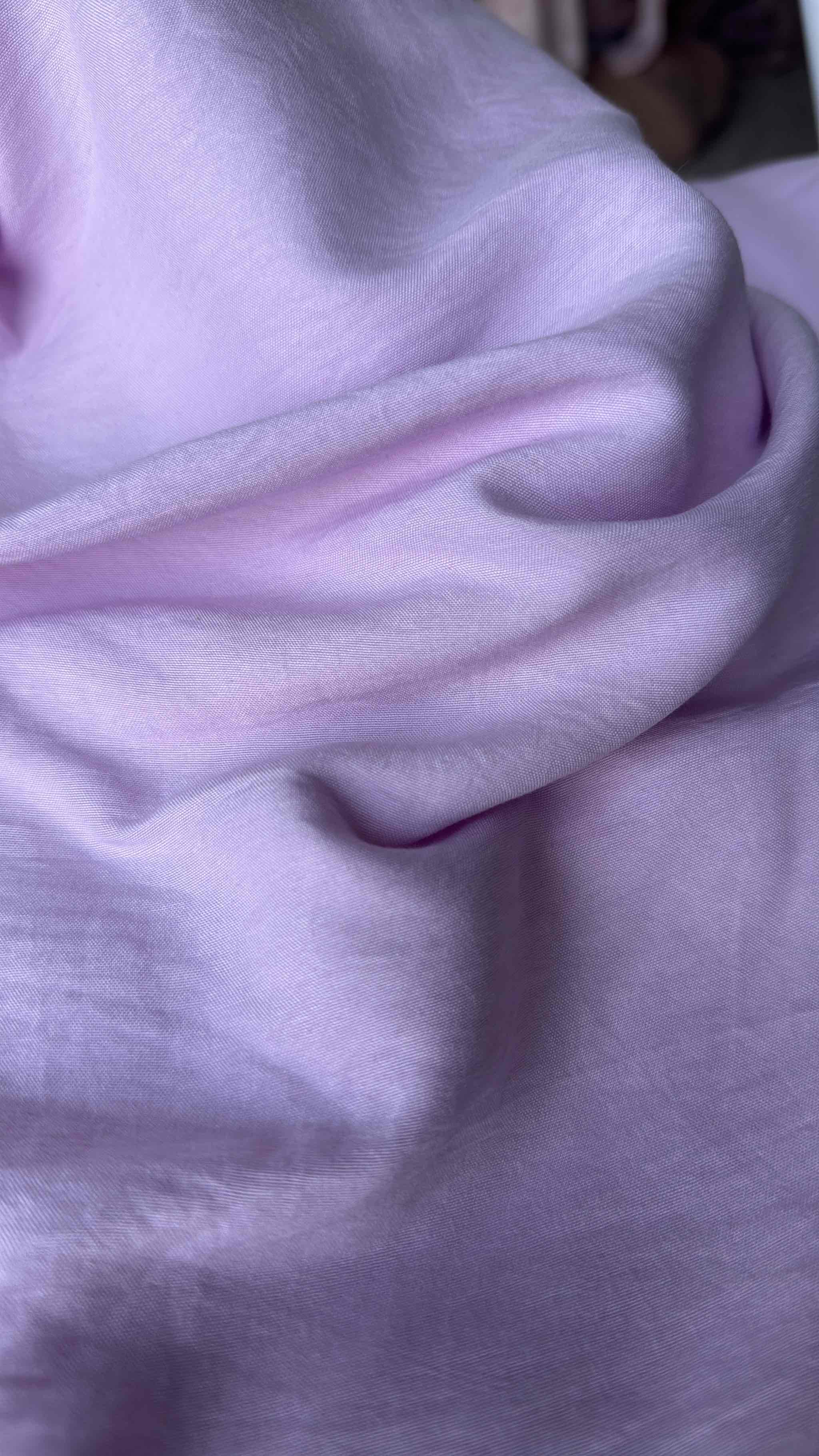 Vải cotton hàn (SLx0.5m khổ 1.5m) đũi lạnh, màu trơn
