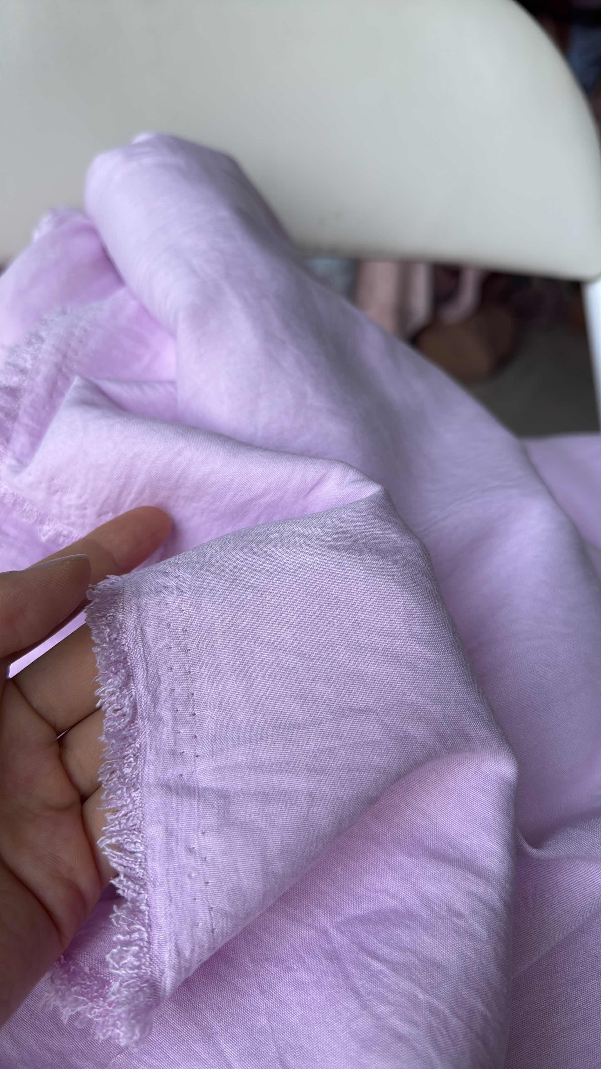 Vải cotton hàn (SLx0.5m khổ 1.5m) đũi lạnh, màu trơn