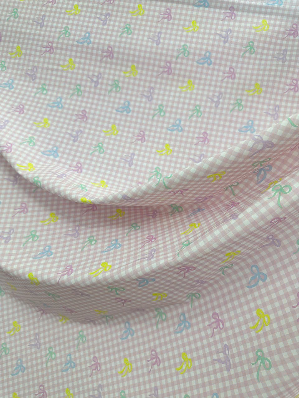 Vải Thô cotton in hoa, caro, sọc - may bộ, đầm, handmade, decor (dài 1m, khổ 1m45, vải cắt liền)
