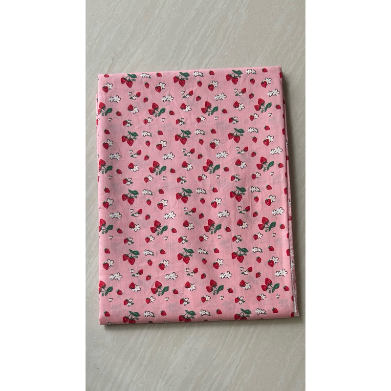 Vải Kate (SLx0.5m khổ đa dạng) in hoa may đầm, áo, decor, khăn trải bàn, dã ngoại...