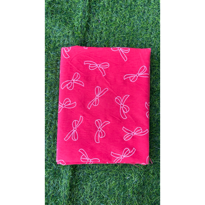 Vải cotton hàn (SLx0.5m khổ 1.6m) đũi lạnh mềm, mát, hút mồ hôi in hình dễ thương