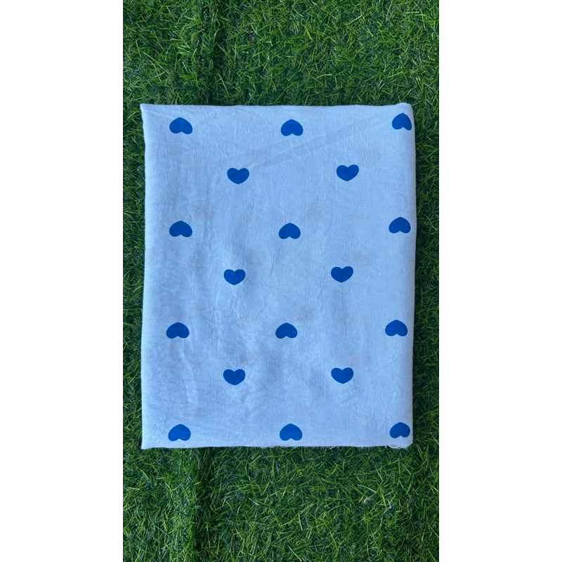 Vải cotton hàn (SLx0.5m khổ 1.6m) đũi lạnh mềm, mát, hút mồ hôi in hình dễ thương
