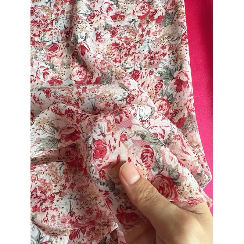 Vải Voan bông nhiều mẫu đẹp, giá rẻ thanh lý, khúc 2mx1m55 (Vải khúc cắt sẵn)