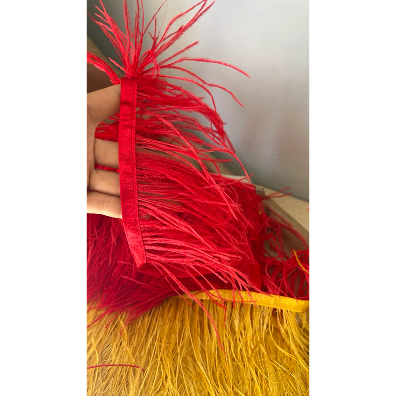 (1 mét) Dây Lông Đà Điểu Trang Trí Đa Năng: DIY, thủ công và trang trí.