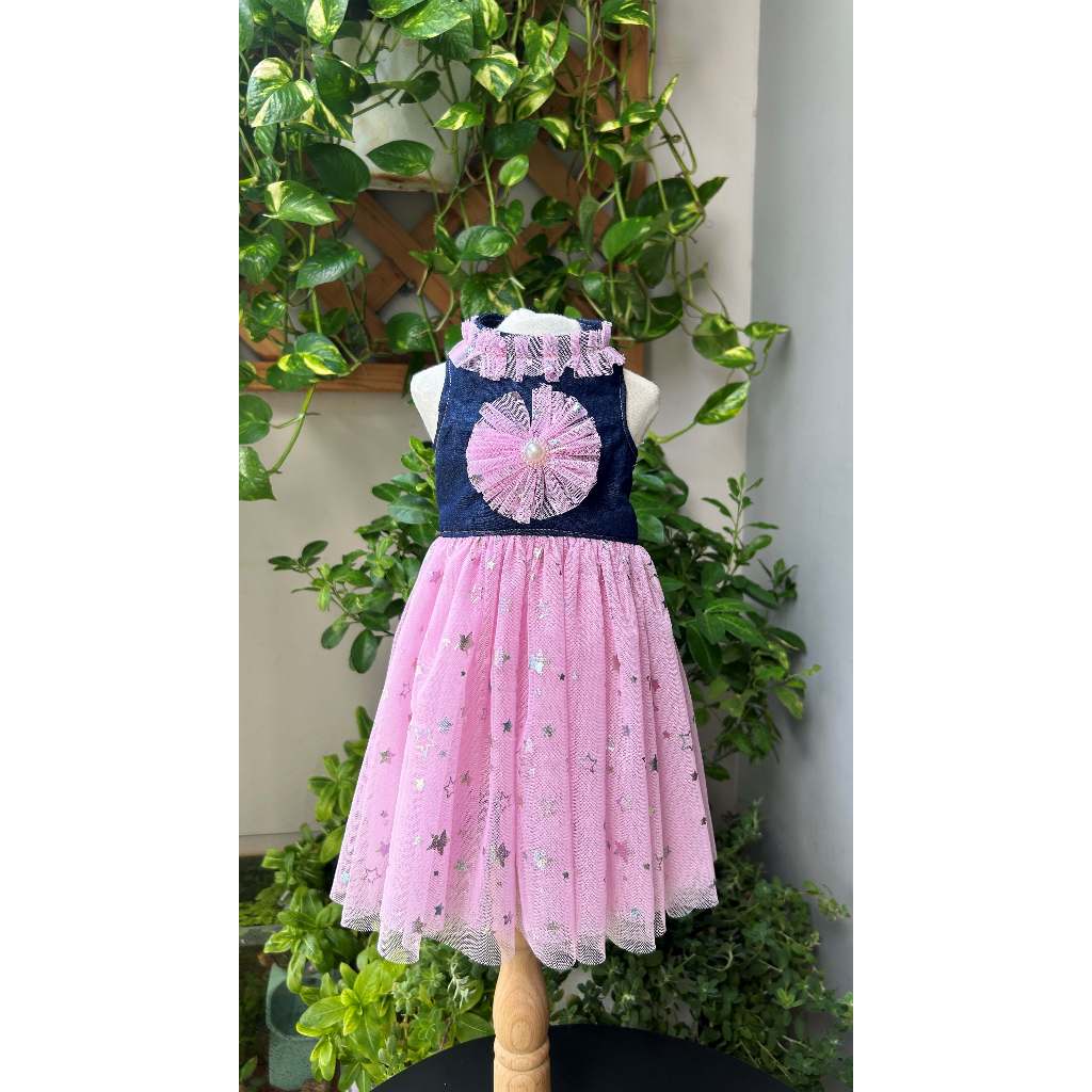 ( Thanh lý đồng giá nhiều mẫu 35k) Đầm cho thú cưng chó, mèo handmade ( tặng nơ kẹp tóc)