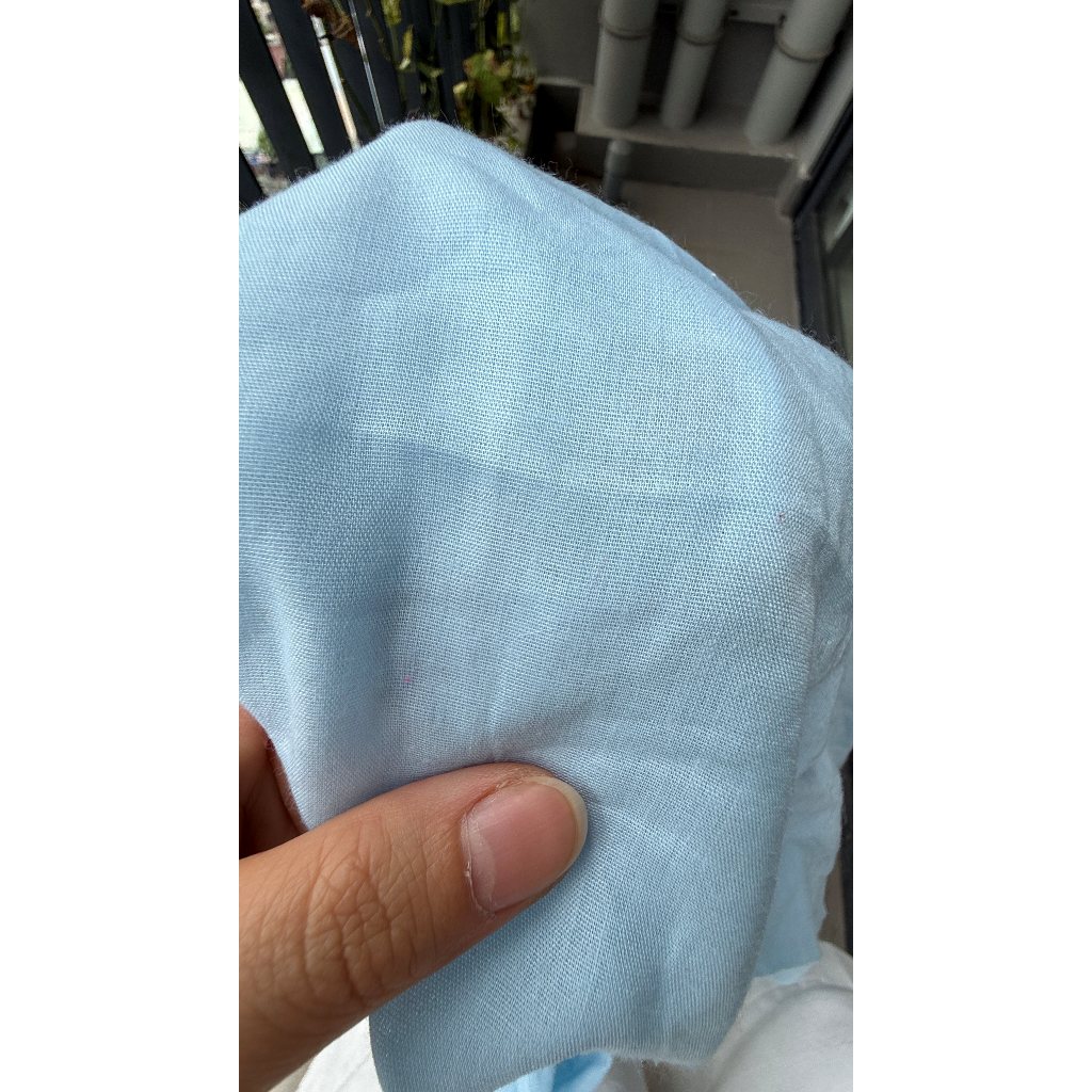 Vải kate lót màu trơn (SLx0.5m, khổ 1.5m) dùng tập may, làm vải lót.