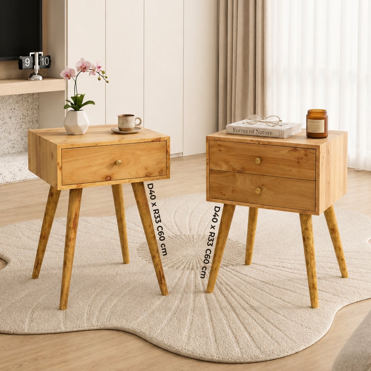 Bàn gỗ chữ nhật vân burl độc bản