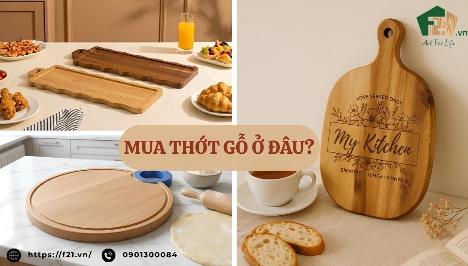 Mua thớt gỗ ở đâu chất lượng? Giá thớt gỗ bao nhiêu?
