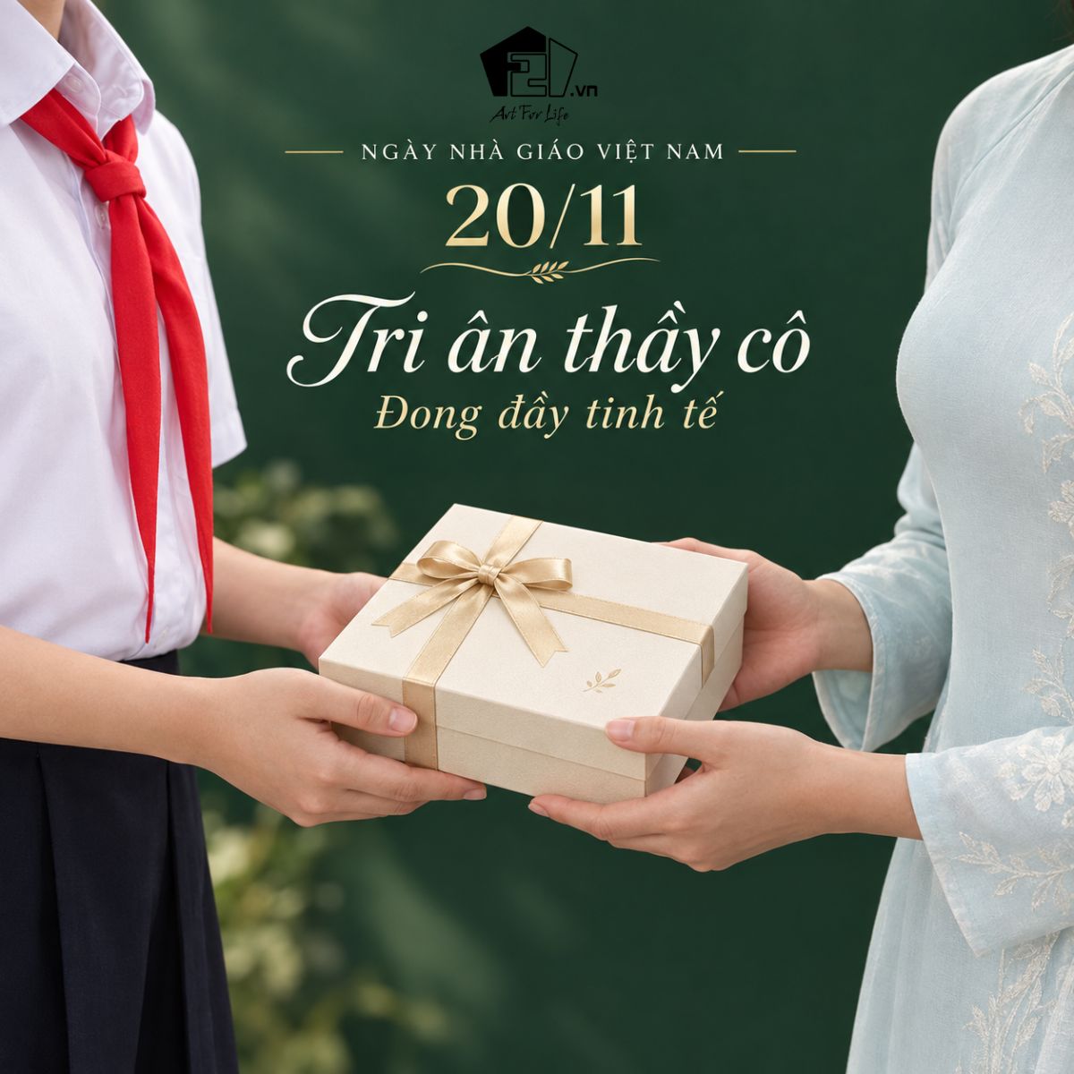 [GỢI Ý QUÀ TẶNG 20/11] TRI ÂN THẦY CÔ - ĐONG ĐẦY TINH TẾ🍎✨