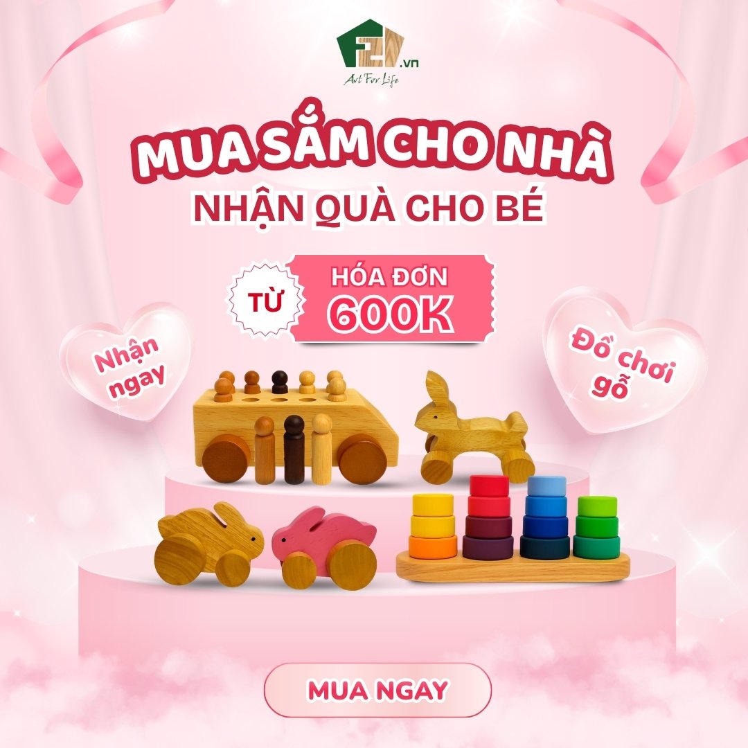 MUA SẮM CHO NHÀ - NHẬN QUÀ CHO BÉ