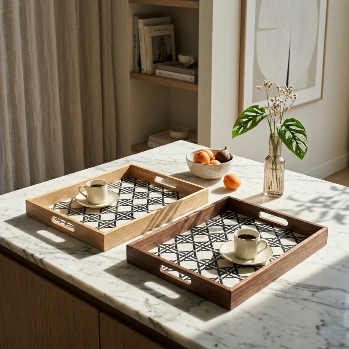 Muốn không gian có gu, đừng bỏ lỡ tuyệt tác khay gỗ giới hạn này✨