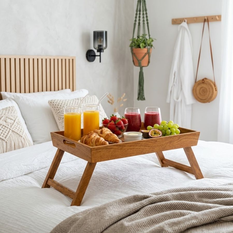 🛌 Bữa sáng chuẩn 5 sao tại giường
