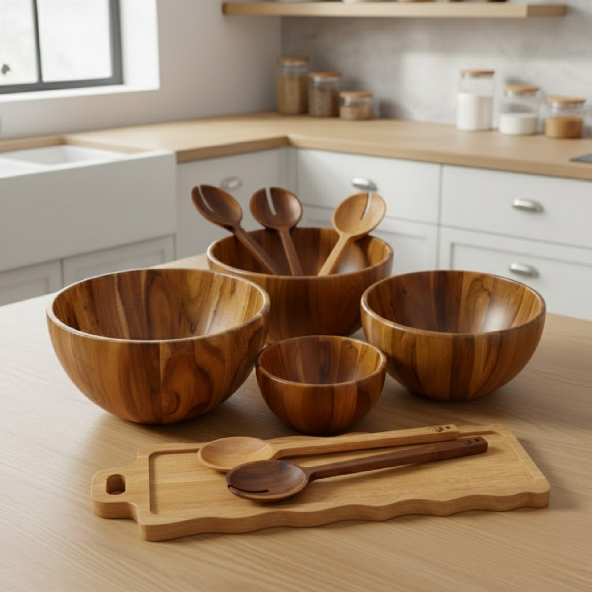 BST ĐỒ GỖ TỰ NHIÊN – TINH TẾ CHO GIAN BẾP & BÀN ĂN