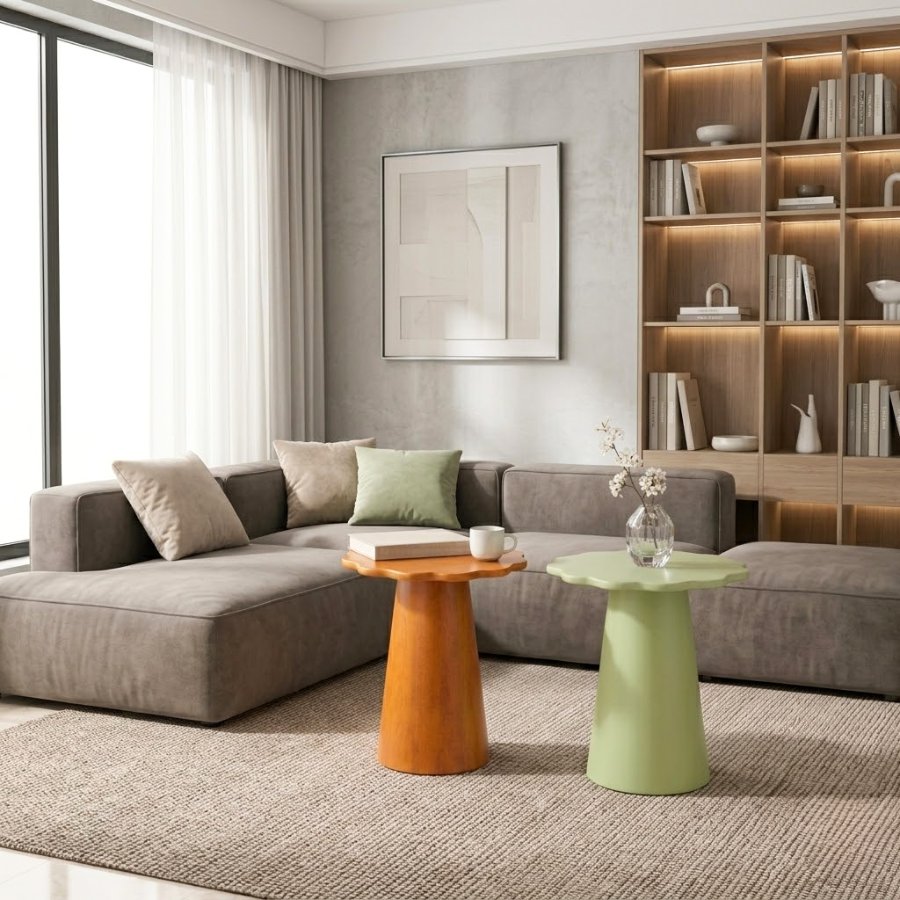 Bàn decor gỗ sơn mài F21: Điểm nhấn nghệ thuật✨
