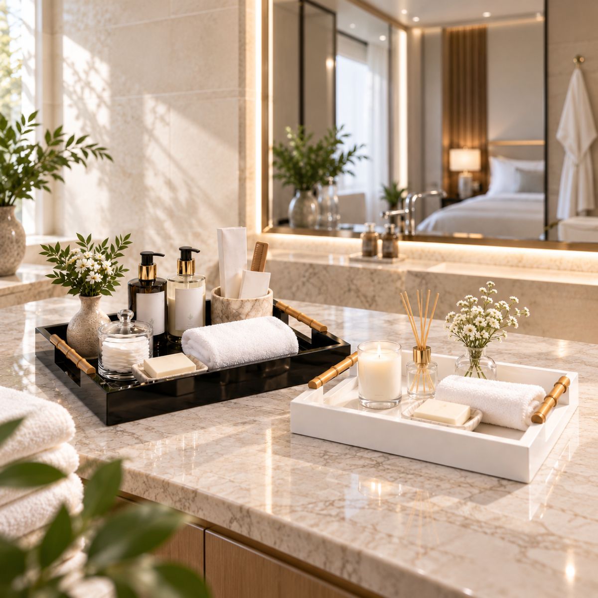 ✨ KHAY AMENITIES – CHI TIẾT NHỎ, NÂNG TẦM TRẢI NGHIỆM KHÁCH LƯU TRÚ