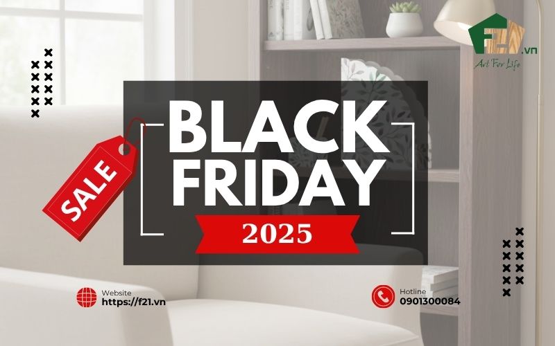 Black Friday 2025 - Top 5 sản phẩm tại F21 hot nhất mùa sale