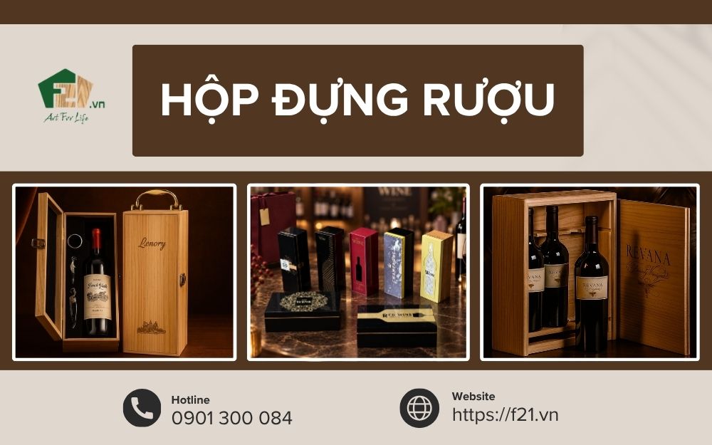 Hộp Đựng Rượu Vang Gỗ: Giải Pháp Quà Tặng Doanh Nghiệp, Nâng Tầm Giá Trị Set Quà Tết