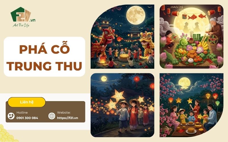 Phá cỗ Trung Thu | Ý nghĩa và cách tổ chức đêm hội trăng rằm