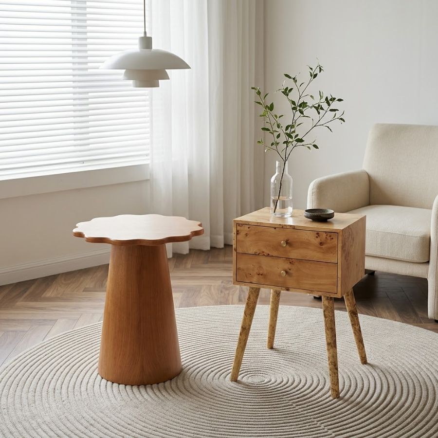 ✨ Cùng Dược Ở Nhà nâng tầm góc phòng ngủ triệu view với bộ đôi bàn decor F21