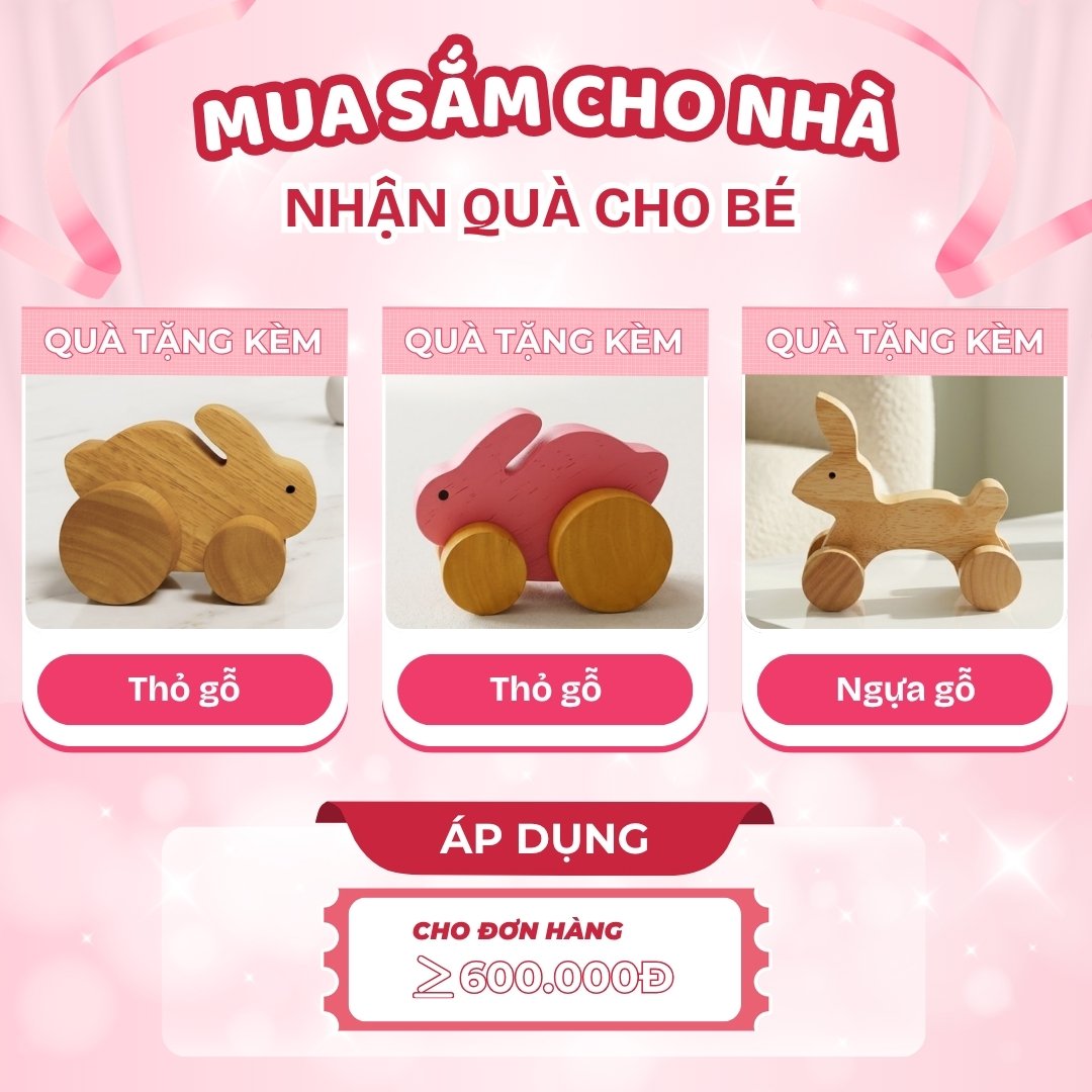 quà tặng kèm đơn hàng >600