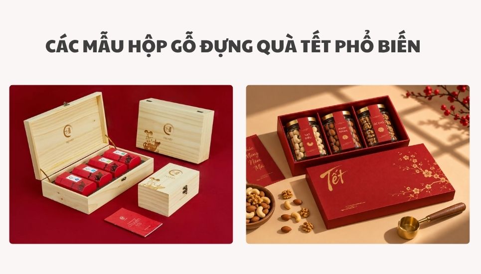 các mẫu hộp gỗ
