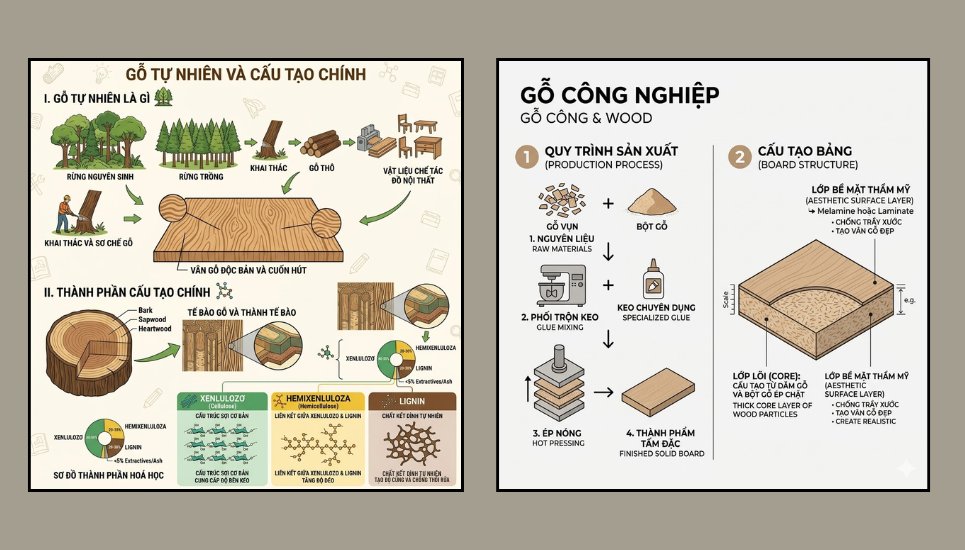 gỗ tự nhiên là gì