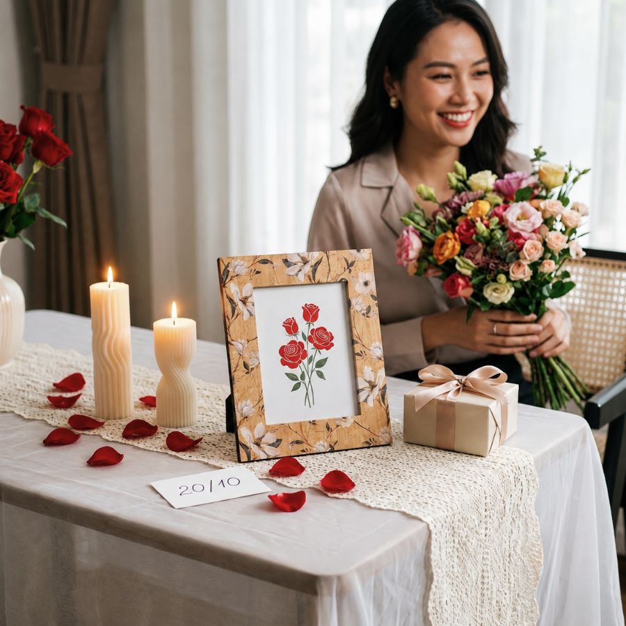 khung hình quà tặng 20/10