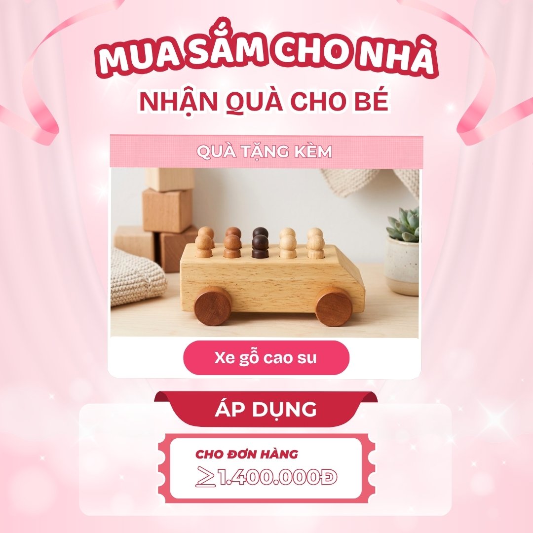 quà tặng kèm đơn hàng >1400