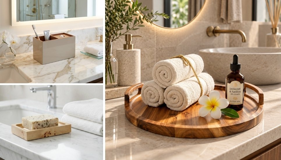 vật dụng đựng đồ trong nhà tắm
