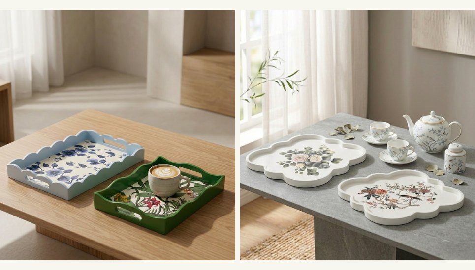 khay đựng trà, cà phê