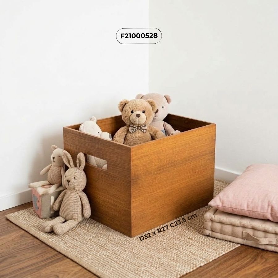 hộp gỗ đồ chơi có tay cầm