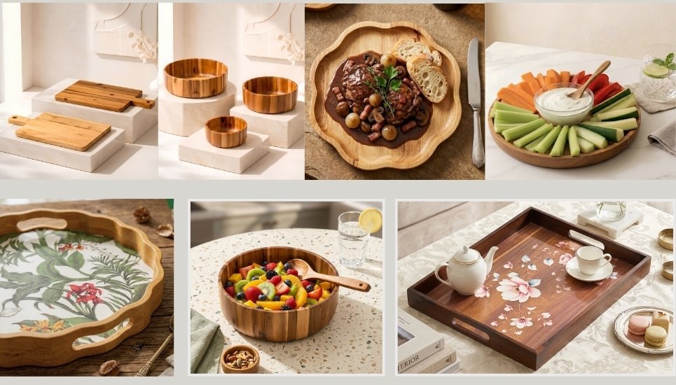 đồ gia dụng gỗ cho phòng bếp