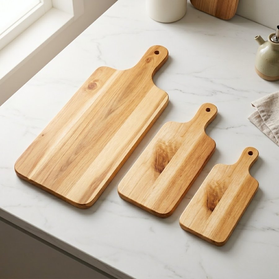 thớt tay cầm phù hợp mọi không gian