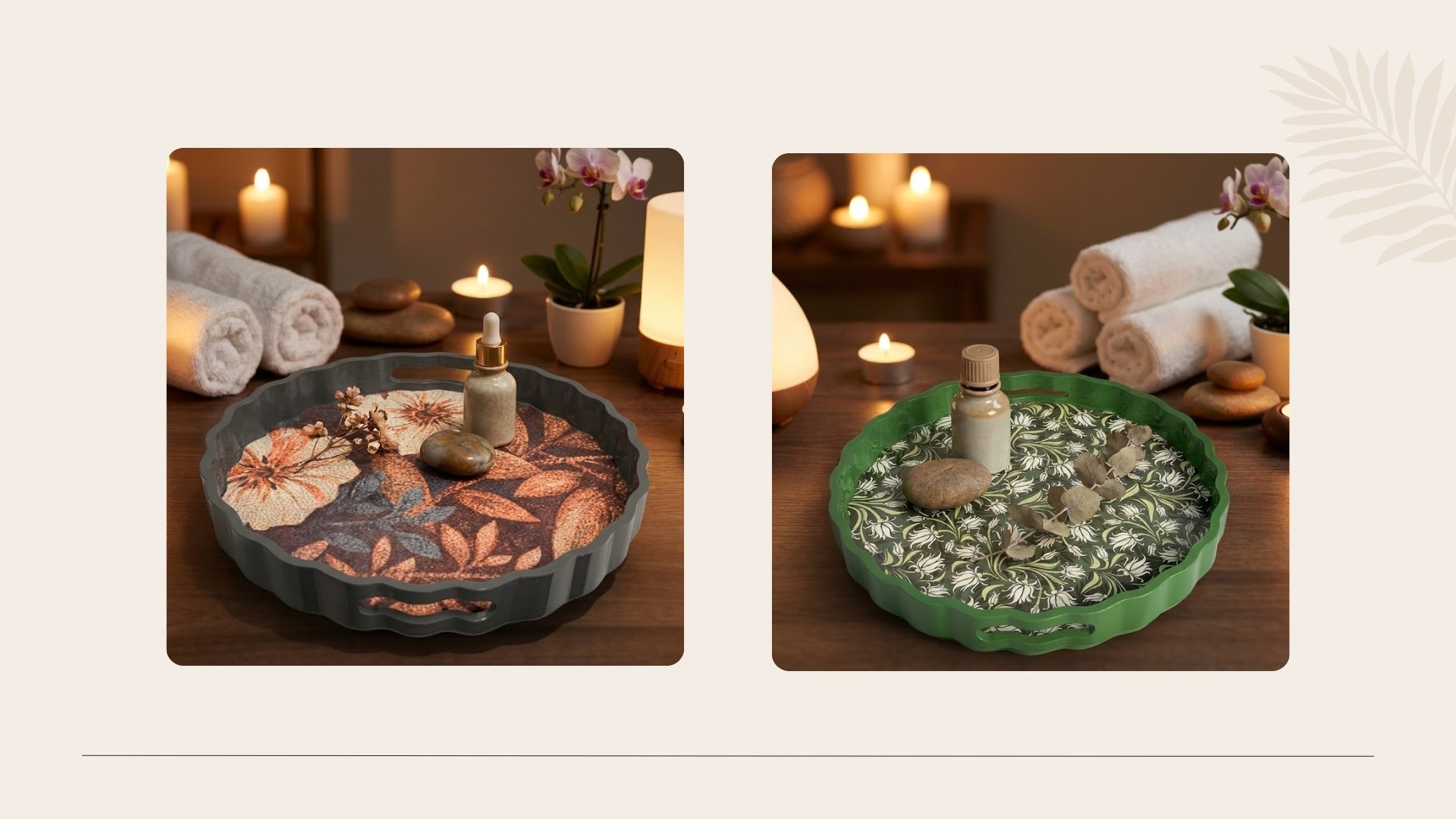 trang trí spa mộc mạc