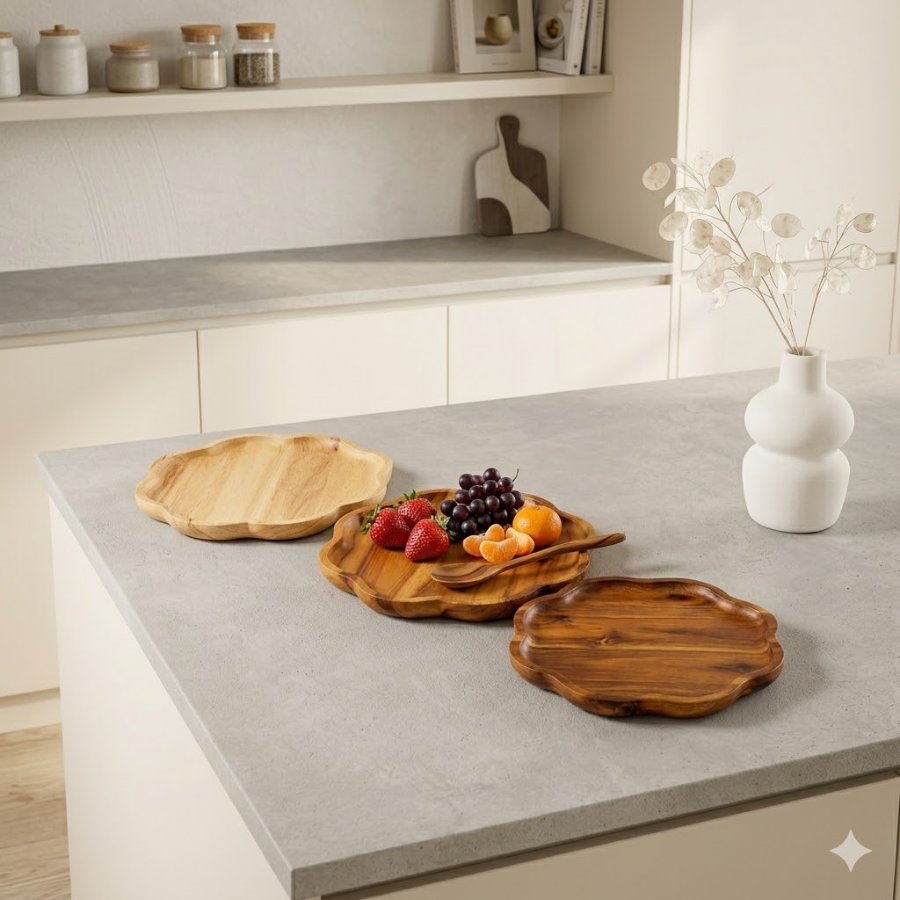Sáng tạo góc bếp ấn tượng nhờ đĩa decor