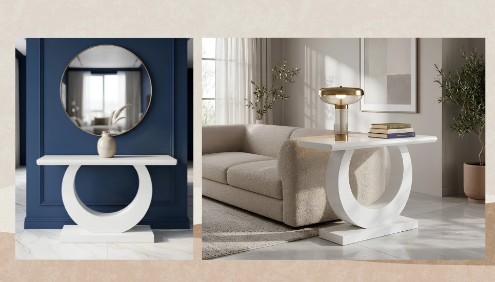 Cách đặt bàn console