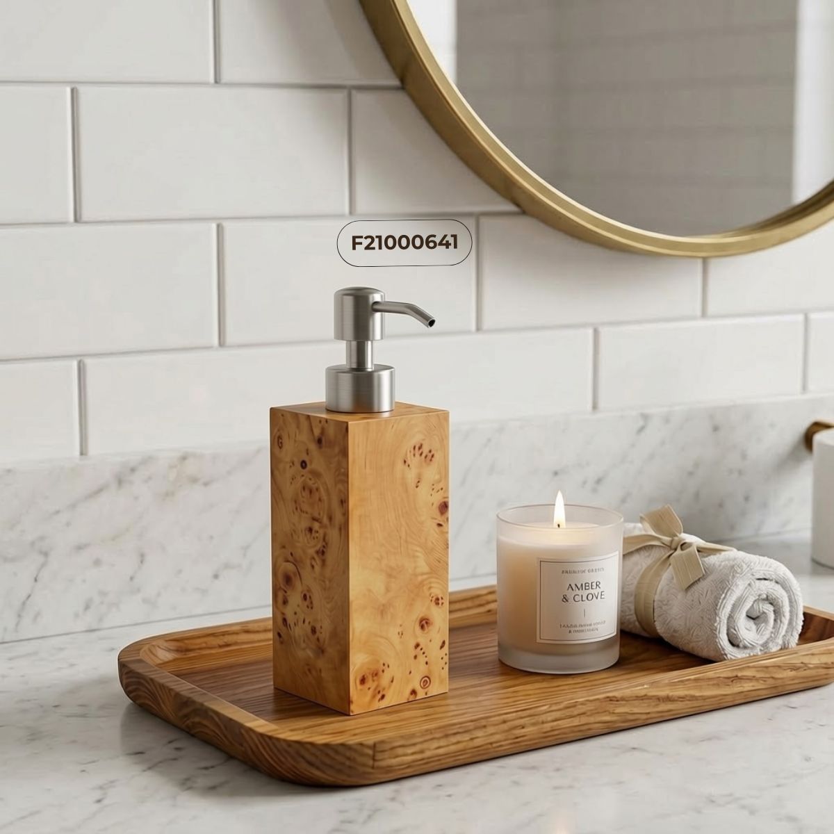 Bình xịt xà phòng vân Burl