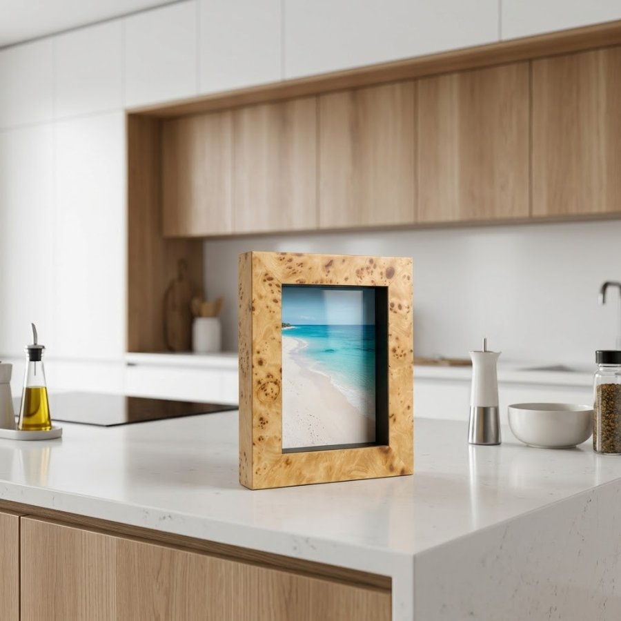 khung ảnh góc phòng bếp