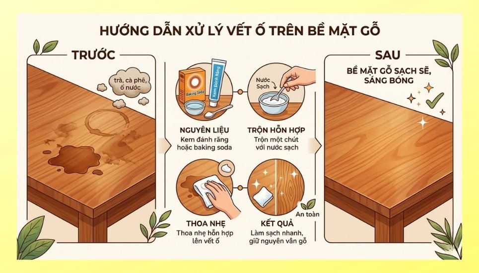 bảo quàn đồ gỗ