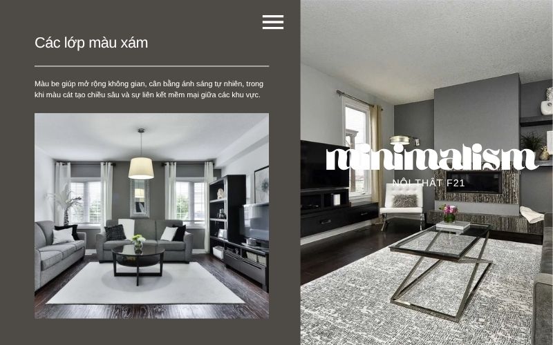 thiết kế không gian sống hiện đại