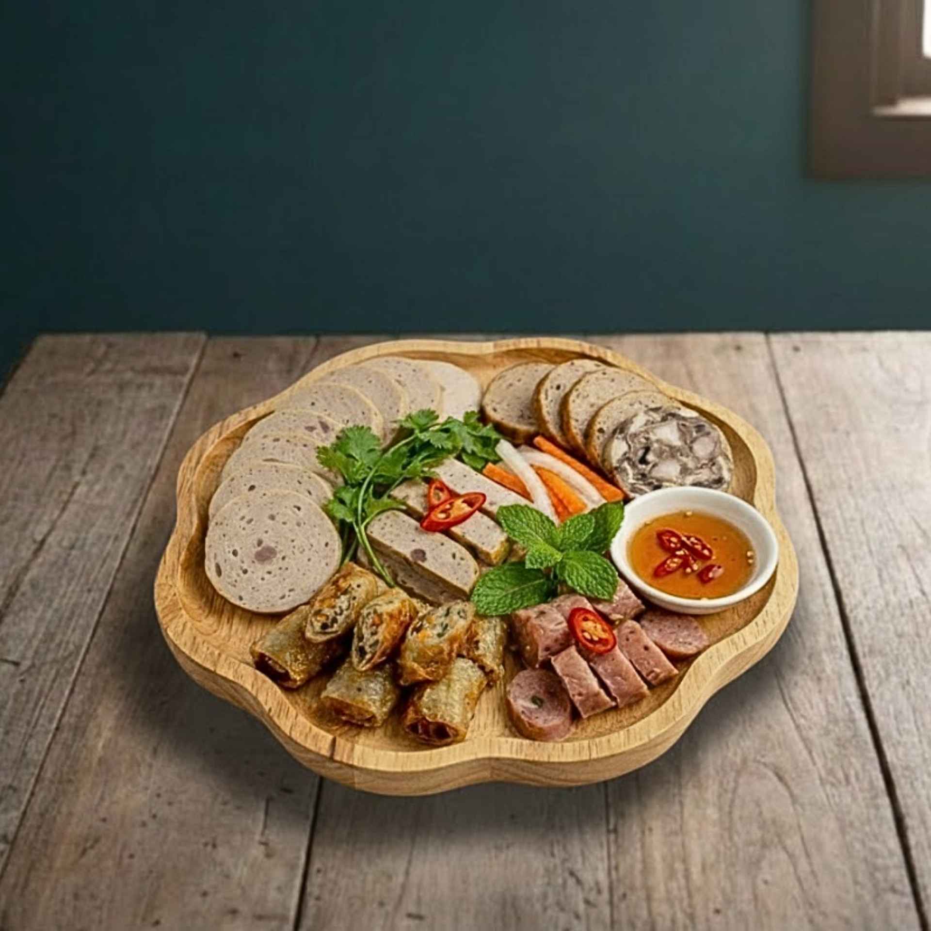 bàn ăn tết