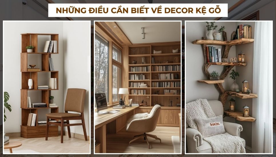 decor kệ gỗ